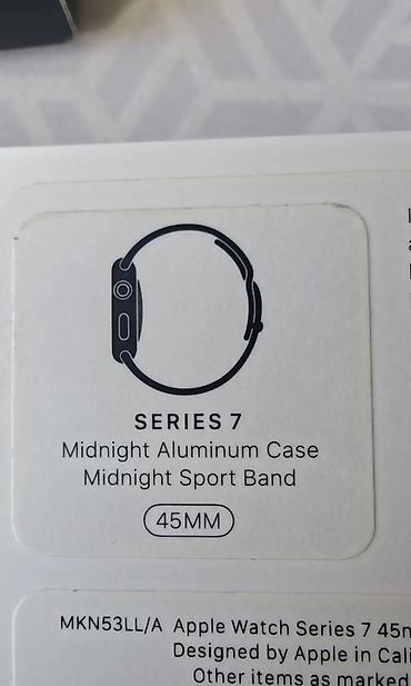 watch s10: Apple Watch Series 7, 45 мм Полный комплект вместе с зарядкой, имеются — 4