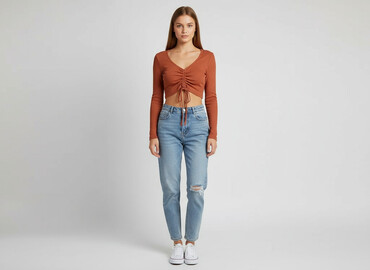 Ubrania damskie: Shein, Top damski, rozmiar XS
