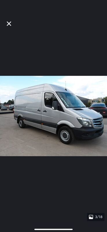 купить малосемейку в бишкеке: Mercedes-Benz Sprinter: 2017 г., 3 л, Автомат, Дизель, Бус