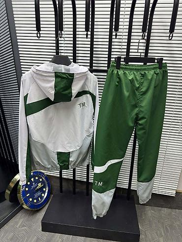 adidas muške jakne: Sportski komplet – jakna sa kapuljačom i trenerka - Model: dvoslojni — 2