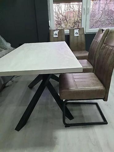 Stilski trpezarijski stolovi: TRPEZARIJSKI STO MODEL S2 IZRADA PO MERI | Kontakt telefon — 12