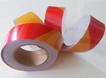 Auto delovi, gume i tjuning: Reflektujuca traka 25m - bela. reflektujuca traka za obelezavanje - — 8