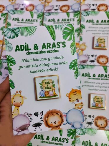 Uşaqlar üçün digər mallar: Ad gunu pankartlari sifarisle hazirlanir.Sifaris ucun bir nece gun — 3