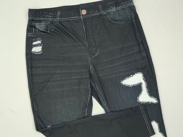 legginsy eko skóra matowe: Лосини Елегантні жіночі, Shein, розмір 2XL
