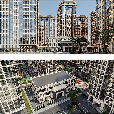 imak: 3 комнаты, 100 м², Азия Молл Элитка, 16 этаж, ПСО (под самоотделку) — 1