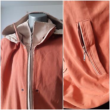 exit kaputi: STRANGE ženska jakna sa kapuljačom u boji terakote. - Veličina: L–XL — 4