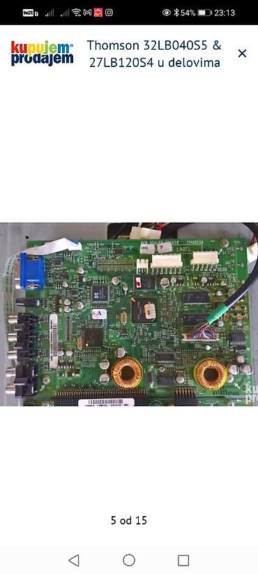 Aksesoari za TV i video: Thomson 32LB040S5 i 27LB120S4 – prodaja u delovima Dostupne — 6