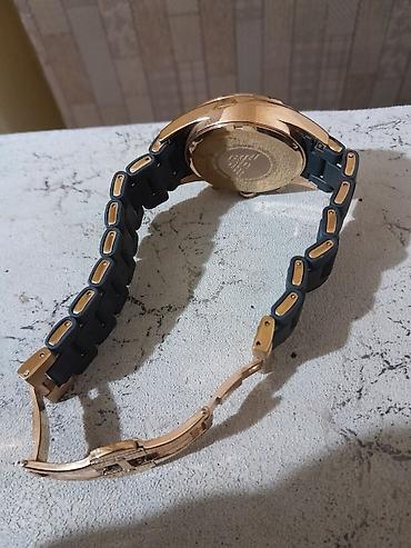Наручные часы: Emporio Armani qol saatı - Korpus: qızılı tonlu paslanmayan polad - — 1