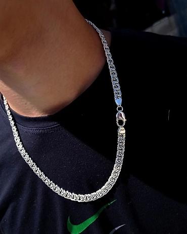 Серебряные цепочки: Цепочка, Проба 960, Мужские, Новый — 7