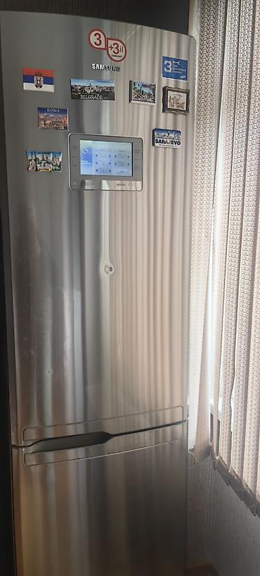 dispenser satilir: İşlənmiş 2 qapılı Samsung Soyuducu Satılır, rəng - Gümüşü, Dispenserli — 6