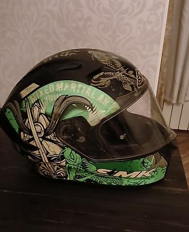 Moto geyim: SMK tam üzlü motosiklet dəbilqəsi - Brend/model: SMK Helmets - — 3