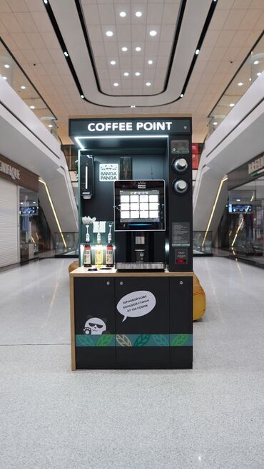 помещение для кафе: Компания “Banda Panda” - сеть кофеен самообслуживания. Первая точка