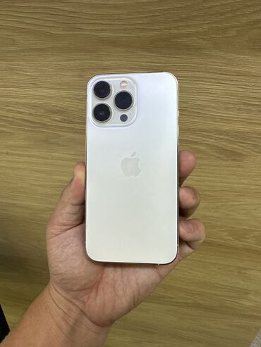 рассрочка без участия банка: IPhone 13 Pro, Б/у, 1 ТБ, Белый, 82 %