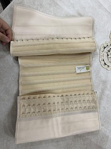 michael korse: Qadınlar üçün bel korsetı (waist trainer) – bej rəng 2 eded qalıb qara — 2