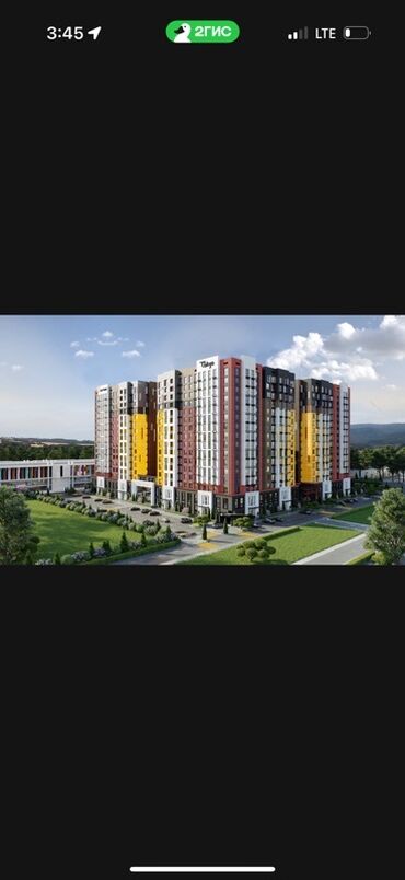 срочно продаётся 1 комнатная квартира в районе ошского рынка по улице молодая гвардия токтогула: Жилой комплекс Токио на Горького пересечение Алматинка. Евродвушка. 4