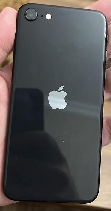 Apple iPhone: IPhone SE 2020, 128 GB, Qara, Barmaq izi — 2