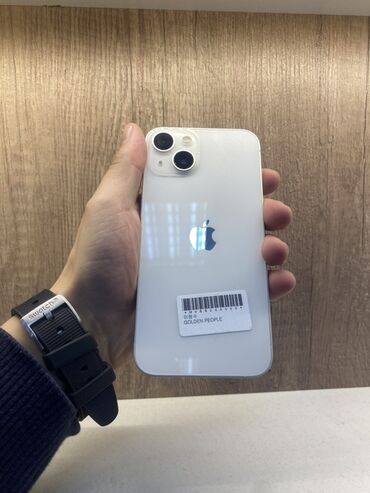 бу телефона: IPhone 13, Б/у, 256 ГБ, Белый, В рассрочку, 75 %