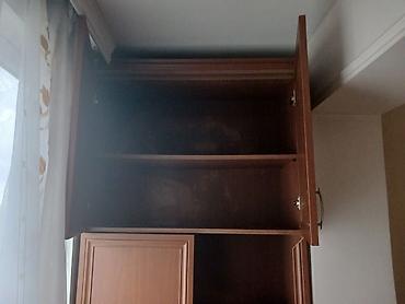 Ev üçün mebel: Künc tipli 2 hissəli qapalı şkaf dəsti - Material: ağac teksturalı — 7