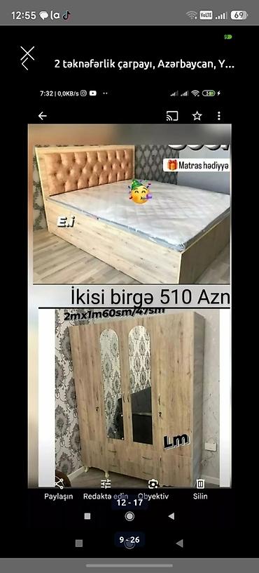 Uşaq və gənc otağı üçün dəstlər: Sifarişlə hazırlanır Rəng seçimi var ölçü seçimi var gənc yataq — 16