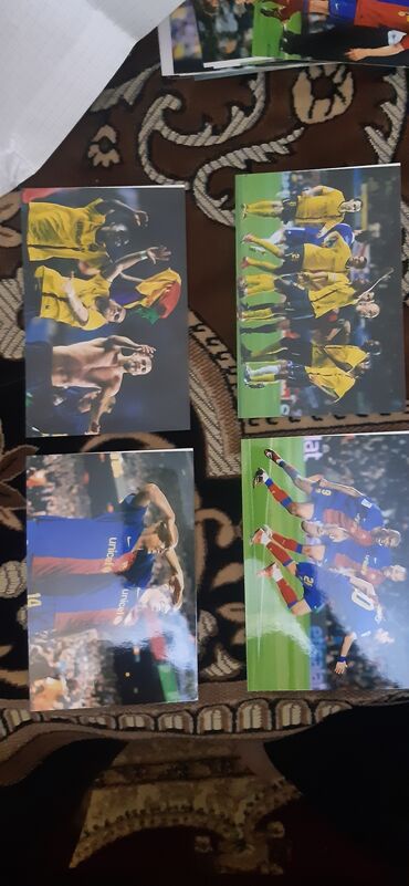 Digər kitablar və jurnallar: Barselona futbol şəkilləri.405 ədəddir — 19