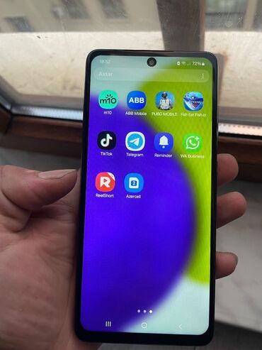 Samsung Galaxy A52, 128 ГБ, цвет - Синий, Face ID