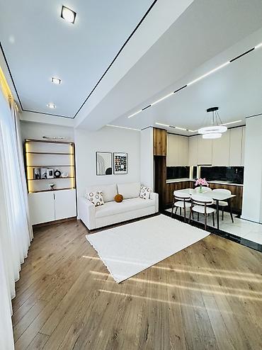 Батирлер: Студия, 52 м², Технопарк Элитка, 11 кабат, Жаңы ремонт — 1