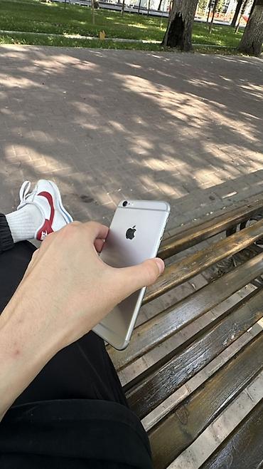iphone 6c: IPhone 6 Plus, серебристый Состояние: Илеально 10/10🔥😍 - Диагональ — 1