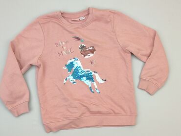 sukienka letnia rozowa: Sweatshirt, Lupilu, 8 years, 122-128 cm, condition - Very good