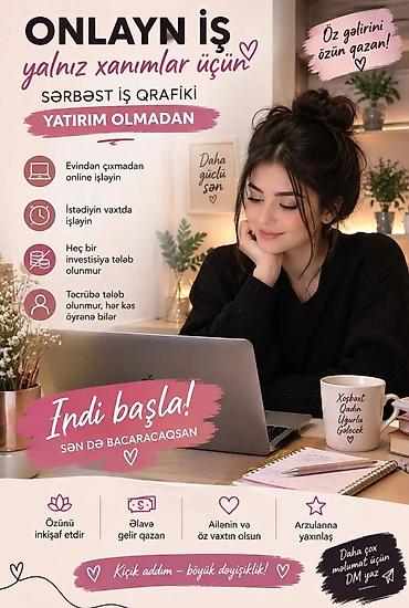 ev temizligi isi: XANIMLAR ÜÇÜN YENİ İŞ MEKANI🌸 — 1
