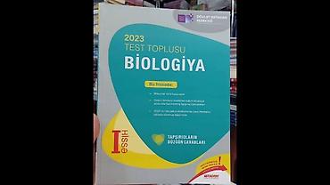 Kitablar və jurnallar: “2023 Test Toplusu – Biologiya (I Hissə)” Xüsusiyyətlər: - Dövlət — 1