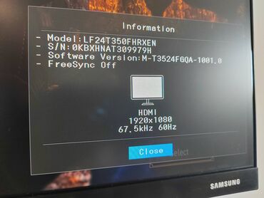 Monitori: Samsung IPS Monitor 24" Prodajem vrhunski monitor Samsung — 7