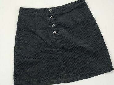 spódnice czarne mini: Spódnica, H&M, M, stan - Bardzo dobry