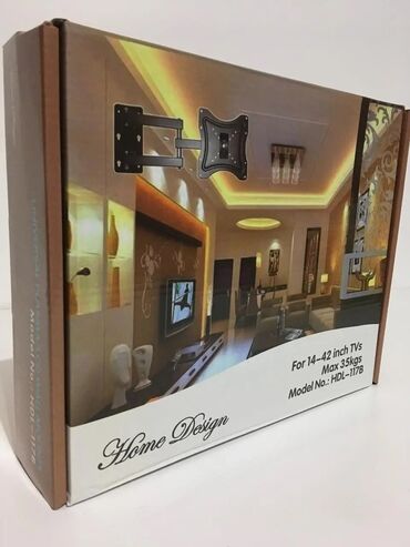 televizor asılqanları: HOME DESİGN 117B TV asılqan 14-42 düyüm hərəkətləri aşağı yuxarı sağa
