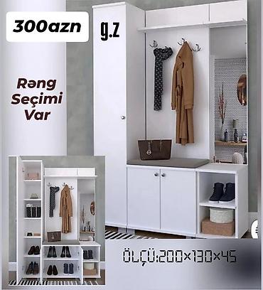 qonaq: Dəhliz üçün çoxfunksiyalı mebel dəsti - Qiymət: 300 AZN - Rəng seçimi — 1
