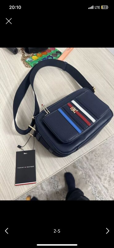 Аксессуарлар: Барсетка, Tommy Hilfiger, Материалы: Эко булгаары, Жаңы