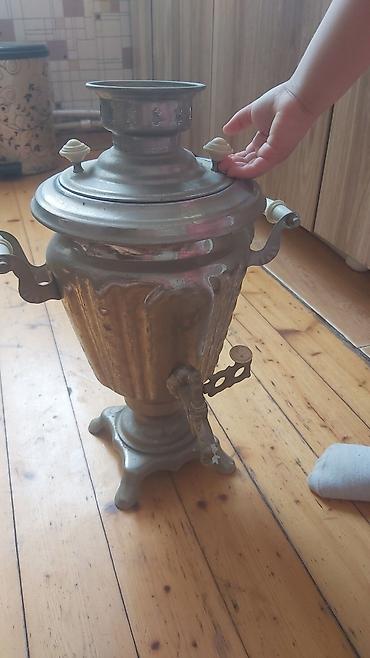 köhnə samavar: Elektrikli samovar çatdirilma var - Material: metal gövdə — 1