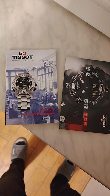 canta kişi ucun: Tissot kişi qol saatı – İsveçrə istehsalı - Model: Tissot (1853 — 6