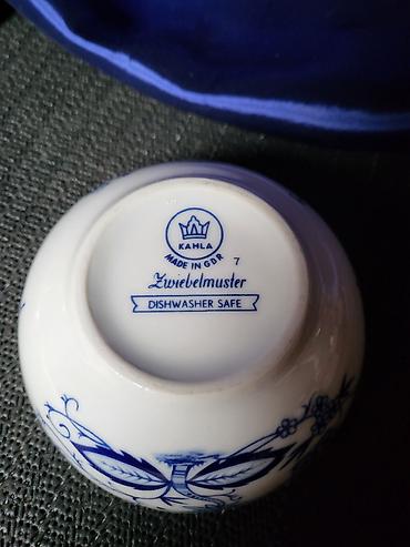 Ostalo posuđe: Secernica 1968 do 1987g.Kahla porcelan cvibl mustra Nemacka. Posuda — 11