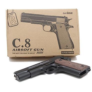 Оюнчуктар: 🔥 Металлический пистолет на пульках Colt 1911 C.8 (металл) 🔥 💥 — 4