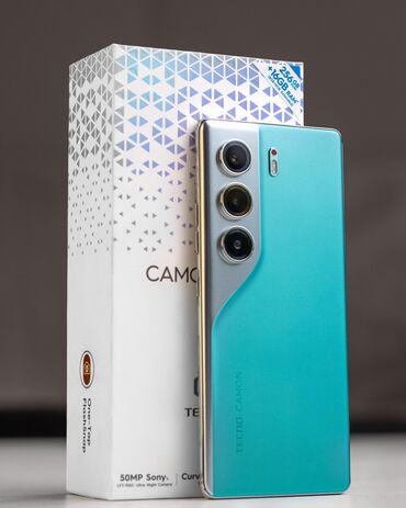 телефон камера: Tecno Camon, Новый, 256 ГБ, 2 SIM