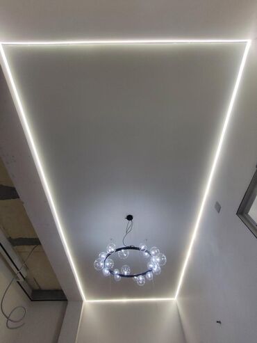 Натяжной потолок: Натяжной потолок Глянцевое, Матовое, 3D потолки Бесплатный замер, Гарантия, Монтаж — 13