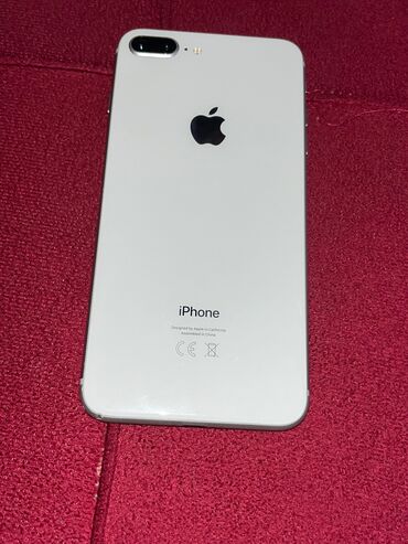 kredit iphone 8: IPhone 8 Plus, 64 GB, Ağ, Barmaq izi