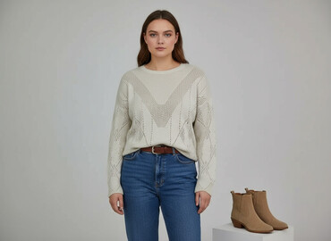 Swetry: Sweter damski, rozmiar 2XL