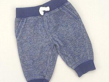 spodnie jeans z wysokim stanem: Sweatpants, 0-3 months, condition - Good