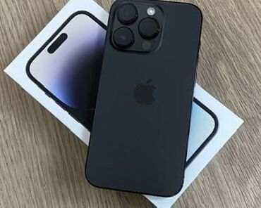 Apple iPhone: IPhone 14 Pro Max, 256 ГБ, Graphite, Зарядное устройство, Защитное стекло, Чехол, 91 %