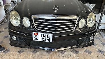 фара w211: Бампер Mercedes-Benz, Б/у, Аналог — 1