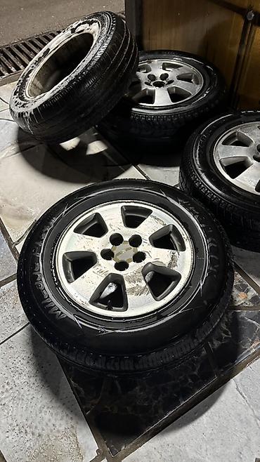 kia hyundai r17: Колеса в сборе 205 / 70 / R 15, Лето, Б/у, Комплект, Легковые, Литые, отверстий - 5 — 5