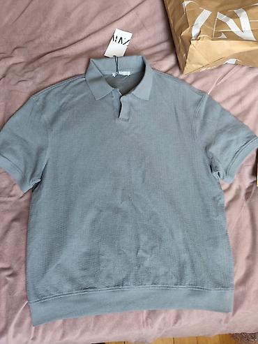polo şalvar: Polo köynək, Zara, S, rəng - Boz — 1