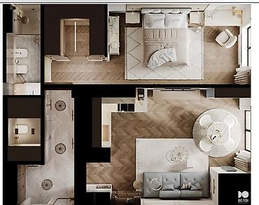 Новостройки от застройщика: Строится, Элитка, 2 комнаты, 73 м² — 12