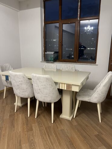 otağ qapları: Stol stul desti yenidir istifade olunmuyub demek olarki